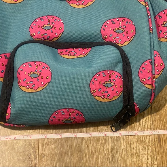 NEW Herschel Supply Co x The Simpsons Novel Homer Bart Simpson Donut Duffel Bag - Picture 4 of 15